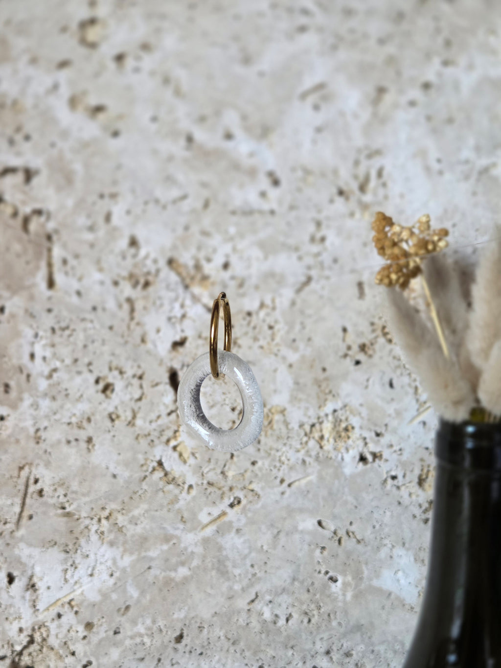 Pampilles interchangeables en verre recyclé