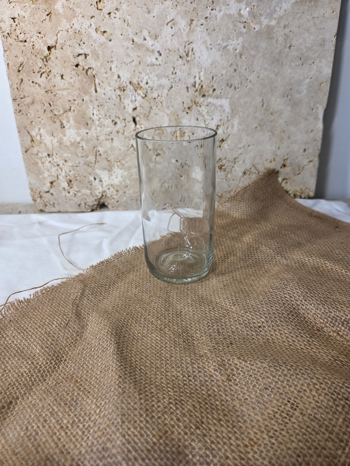 Lot de 2 verres - réalisé à partir d'une bouteille d'Orezza