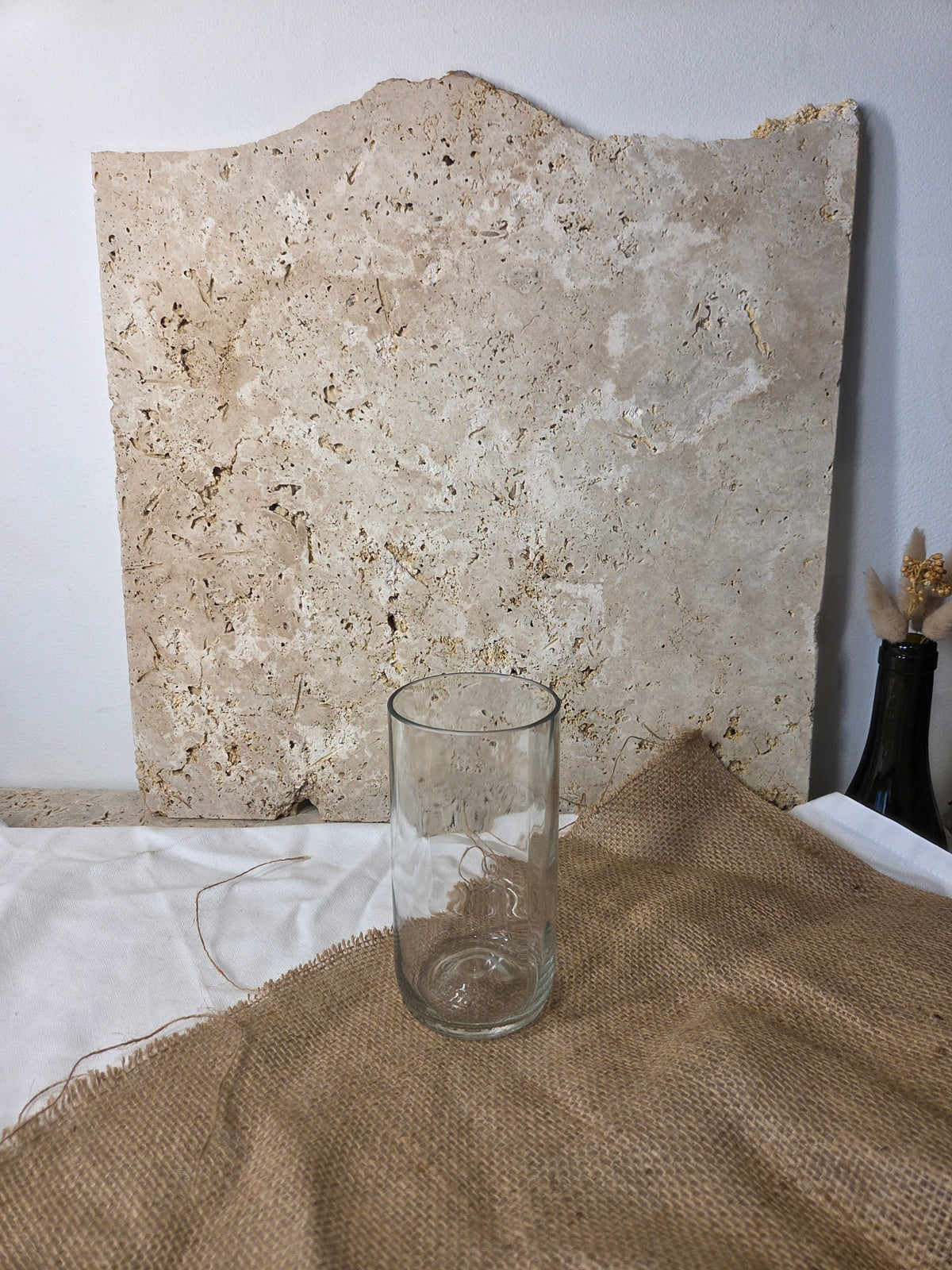 Lot de 2 verres - réalisé à partir d'une bouteille d'Orezza