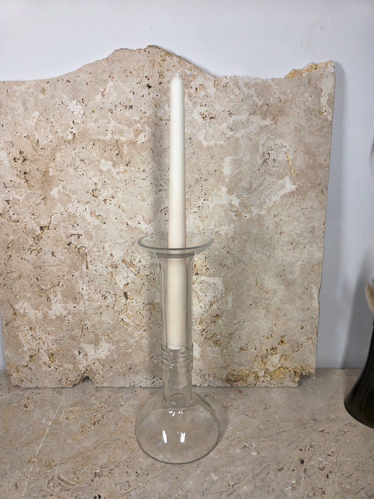 Chandelier-Pièce unique en bouteille surcyclée