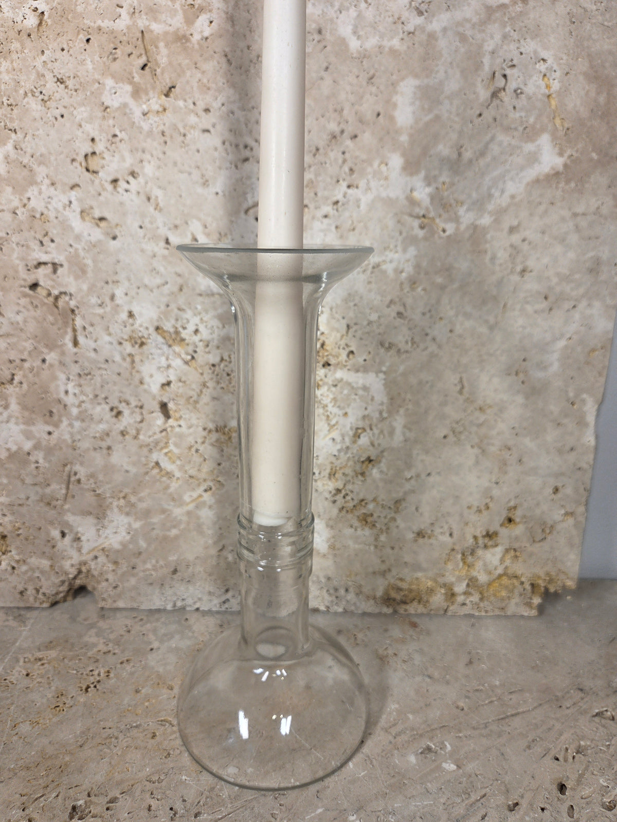 Chandelier-Pièce unique en bouteille surcyclée