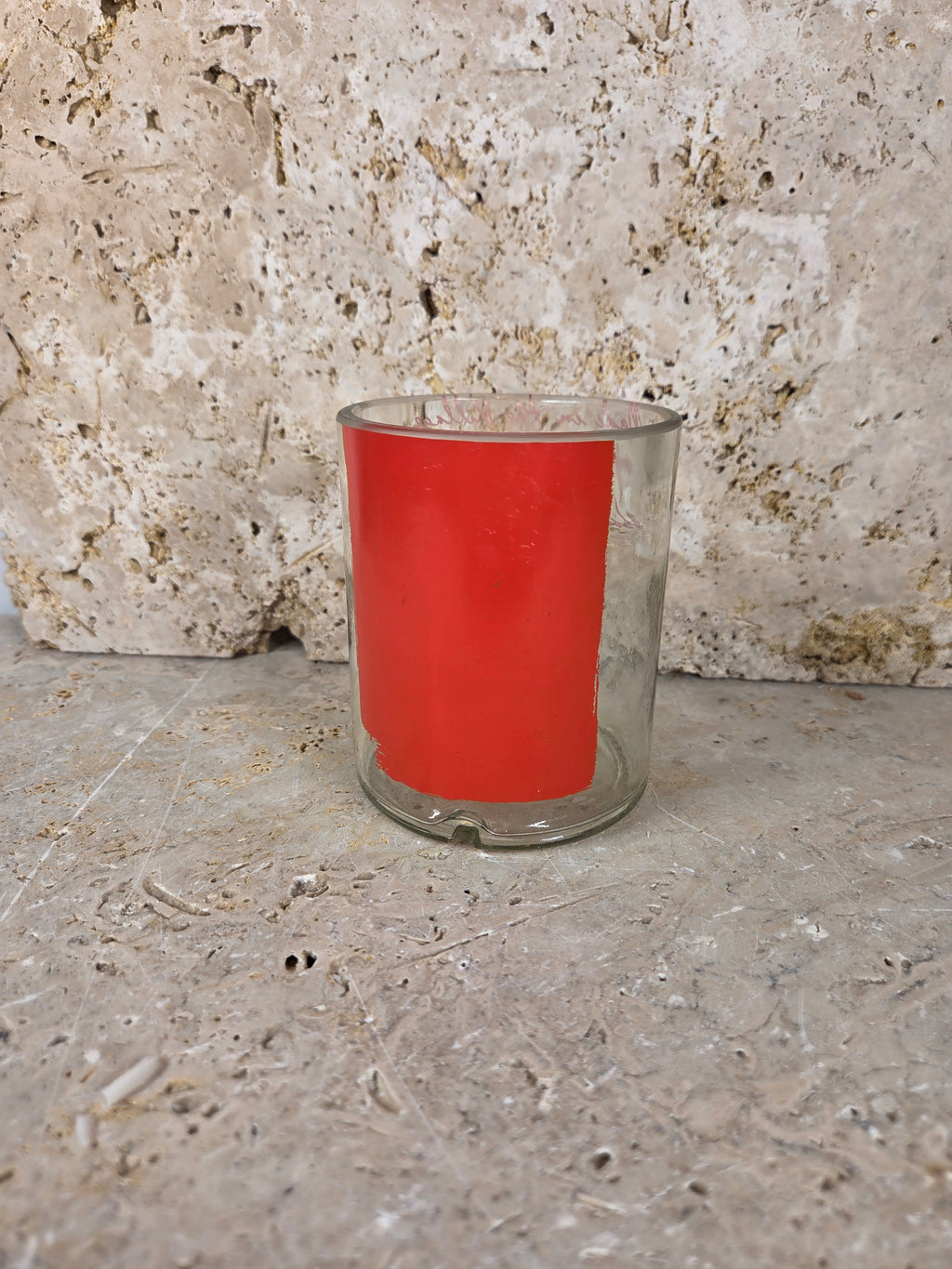 Verre Absolut en bouteille recyclée - Pièce unique